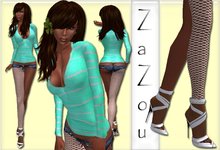 ZaZou Leisure Stripe Babe 1