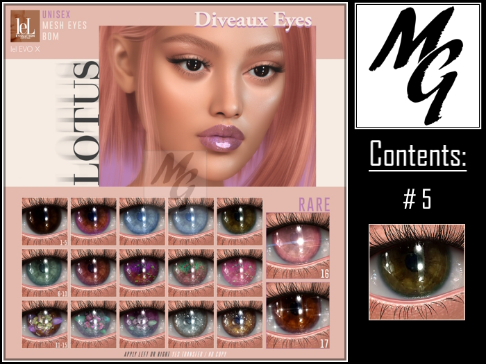 5. LOTUS. Diveaux Eyes [boxed]