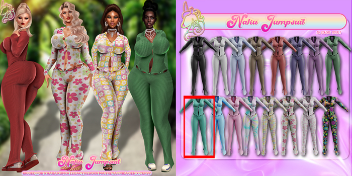 #UNIVERSA - Naku Jumpsuit Mint