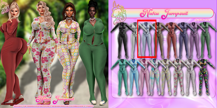 #UNIVERSA - Naku Jumpsuit Ice