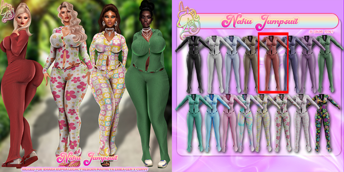 #UNIVERSA - Naku Jumpsuit Red