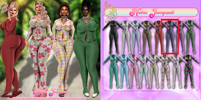 #UNIVERSA - Naku Jumpsuit Plum