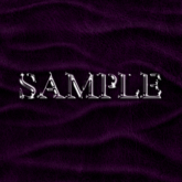 Zoy Texture [ Leather Wrinkle Wavy ] Seamless - Purple