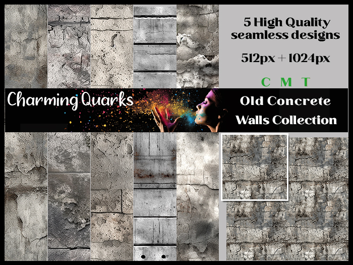 CQ Textures - Old Concrete *FULL PERMS* 