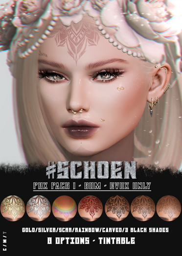 #SCHOEN - Pax - Pack 1 BoM
