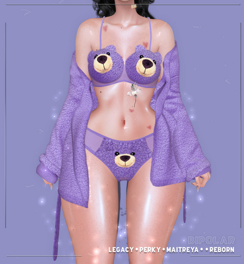 Bipolar - Teddy Set - Lavender