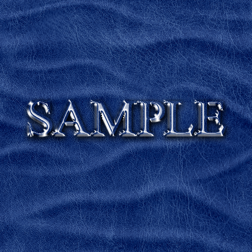 Zoy Texture [ Leather Wrinkle Wavy 02 ] Seamless - Blue