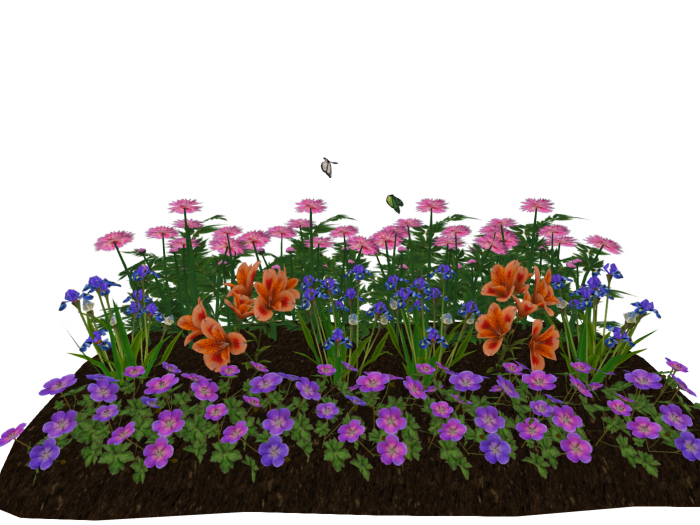 DTC - Summer flower bed - small - 23LI