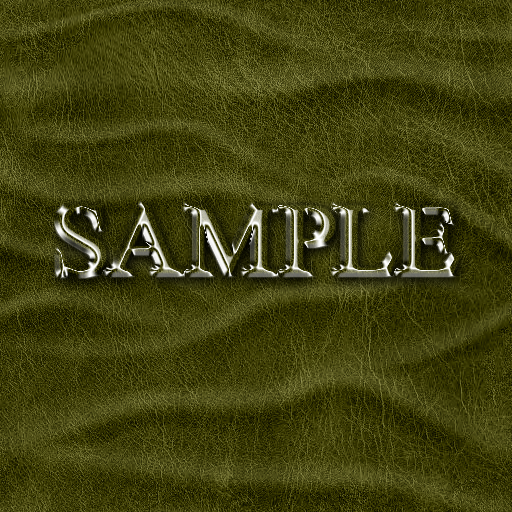 Zoy Texture [ Leather Wrinkle Wavy 02 ] Seamless - Olive