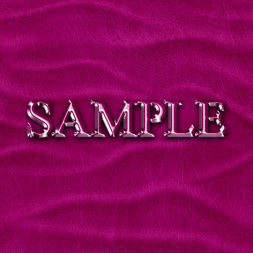 Zoy Texture [ Leather Wrinkle Wavy 02 ] Seamless - Pink