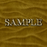 Zoy Texture [ Leather Wrinkle Wavy 03 ] Seamless - Camel