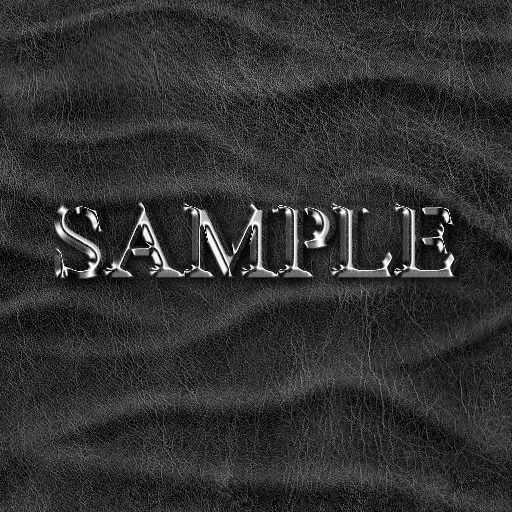 Zoy Texture [ Leather Wrinkle Wavy 03 ] Seamless - Dark Gray