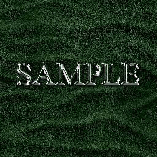 Zoy Texture [ Leather Wrinkle Wavy 03 ] Seamless - Moss