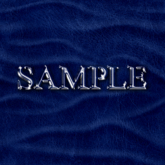 Zoy Texture [ Leather Wrinkle Wavy 03 ] Seamless - Navy