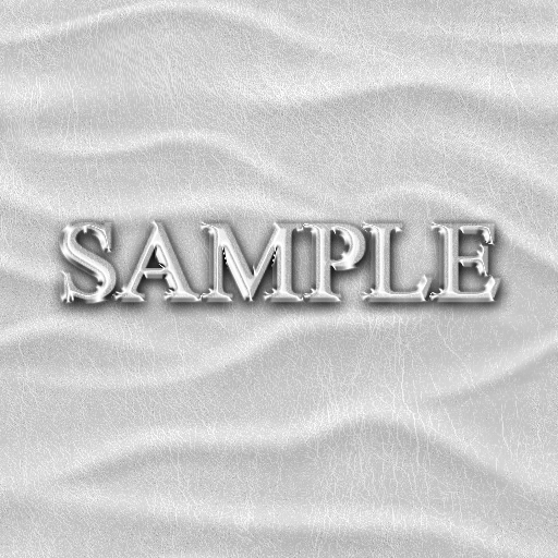 Zoy Texture [ Leather Wrinkle Wavy 03 ] Seamless - White
