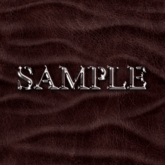Zoy Texture [ Leather Wrinkle Wavy 03 ] Seamless - Wine
