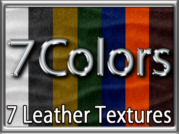 Zoy Texture [ Leather Wrinkle Wavy 03 ] Seamless - 7 Colors