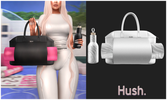 Hush . Pandora Yoga Set . Zebra