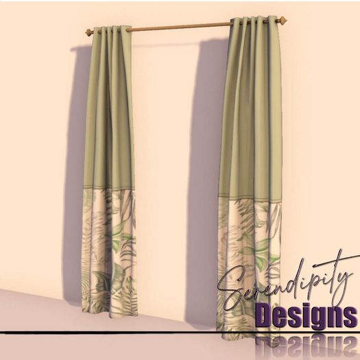 Serendipity Designs - Key Largo BR Curtains