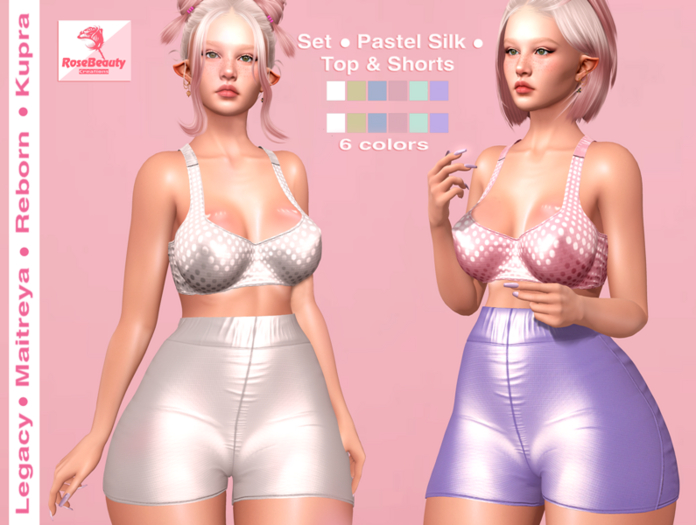 RoseBeauty - Set-Silk  / FATPACK