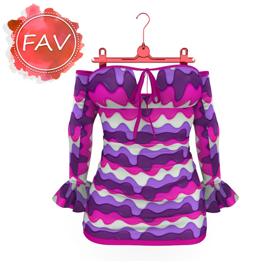 Melting Sleeves Dress Legacy