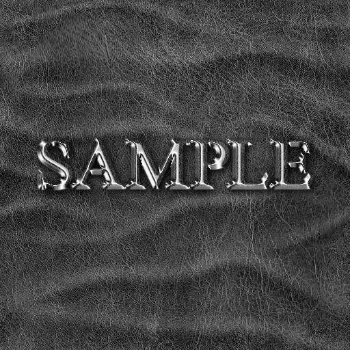 Zoy Texture [ Leather Wrinkle Wavy 04 ] Seamless - Gray