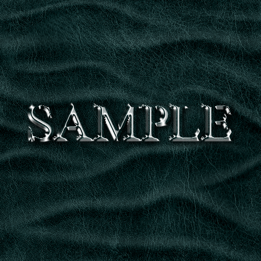 Zoy Texture [ Leather Wrinkle Wavy 04 ] Seamless - Green