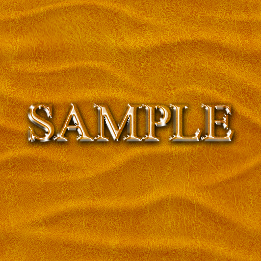 Zoy Texture [ Leather Wrinkle Wavy 04 ] Seamless - Mango