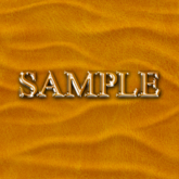 Zoy Texture [ Leather Wrinkle Wavy 04 ] Seamless - Mango