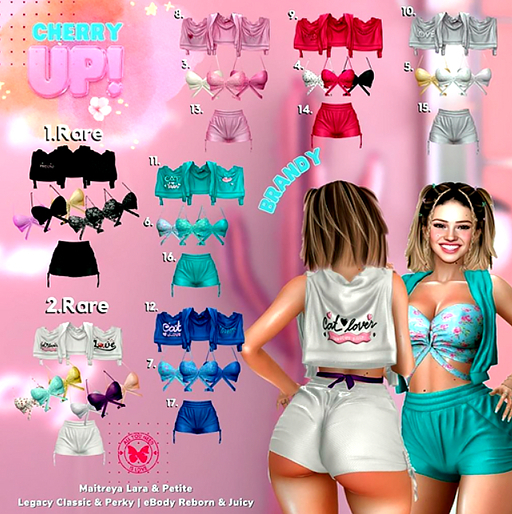 2. Cherry Up! Brandy Outfit Set / 2 RARE