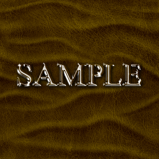 Zoy Texture [ Leather Wrinkle Wavy 04 ] Seamless - Yellow Brown