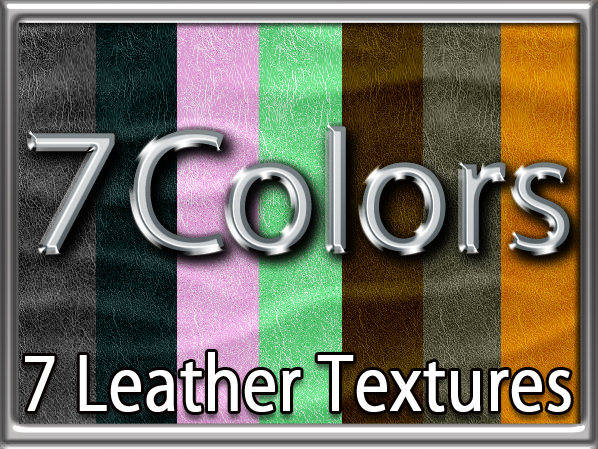 Zoy Texture [ Leather Wrinkle Wavy 04 ] Seamless - 7 Colors