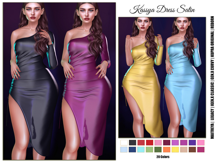 [hh] Kassya Dress SATIN