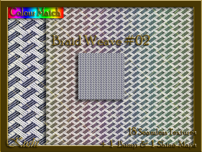 Braid Weave #02 Seamless Texture Pack