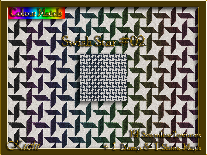 Swish Star #02 Seamless Texture