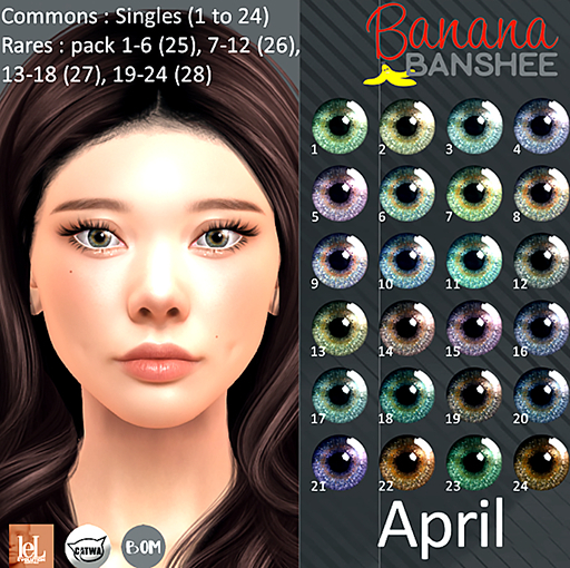 28. Banana Banshee . April . 19-24 RARE