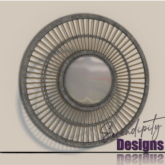 Serendipity Designs - Aspen Frost BR Wall Mirror