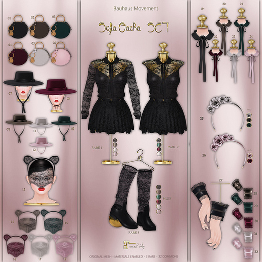 Bauhaus Movement - Sofia Purse  / COMMON 03