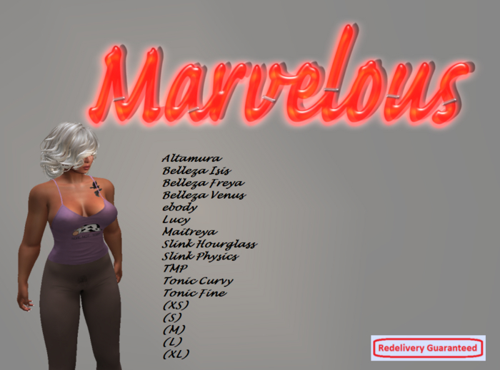 Marvelous TankTop, Lavendur, NOPE