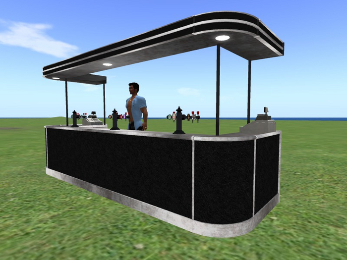 TM Industrial Bar Counter