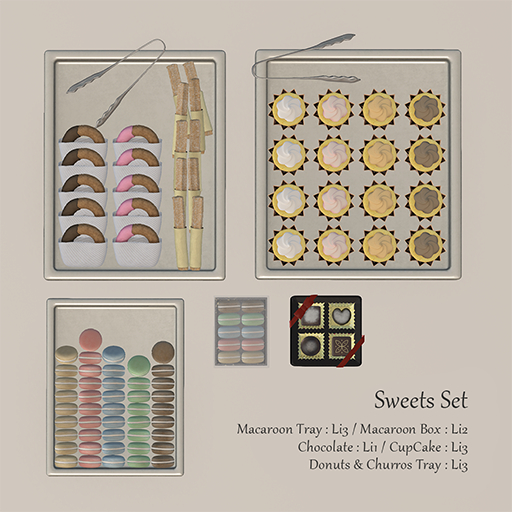 [KH] Sweets Set (wear me)