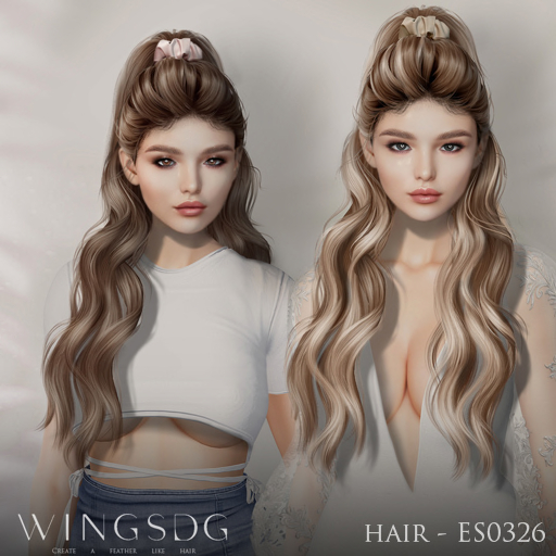 WINGS-HAIR-ES0326 Blondes & Reds (Pack)