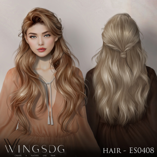 WINGS-HAIR-ES0408 Blondes & Reds (Pack)