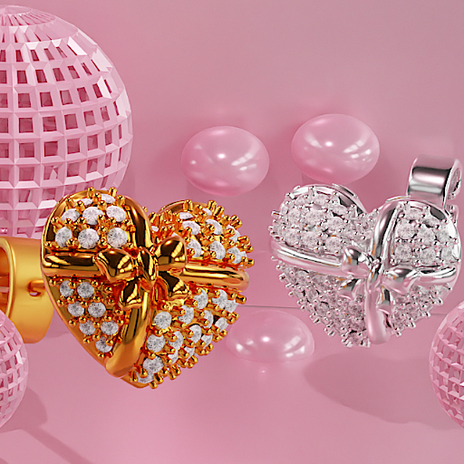 BWOKE "Heart Tie Earrings" Unpacker