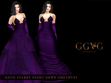 GGVG STARRY NIGHT GOWN AMETHYST
