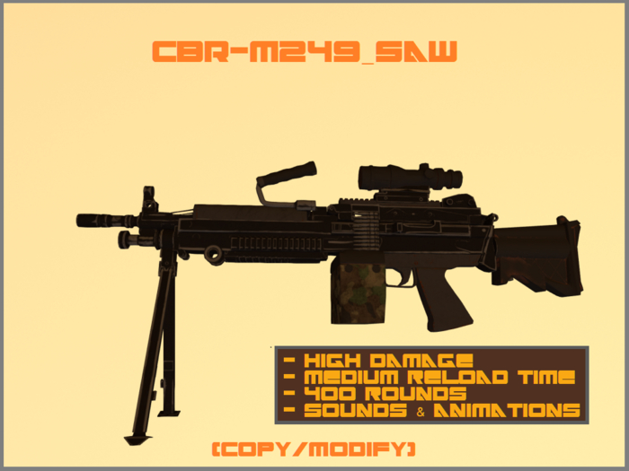 CBR - M249 SAW