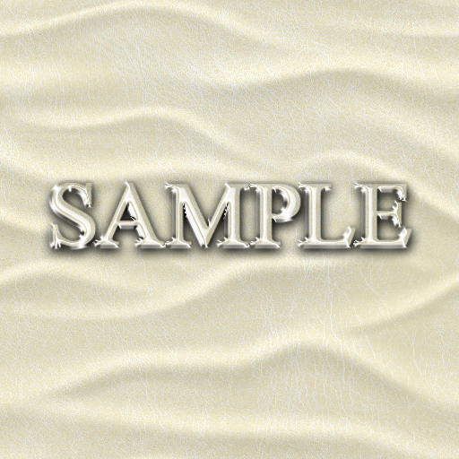 Zoy Texture [ Leather Wrinkle Wavy 05 ] Seamless - Cream