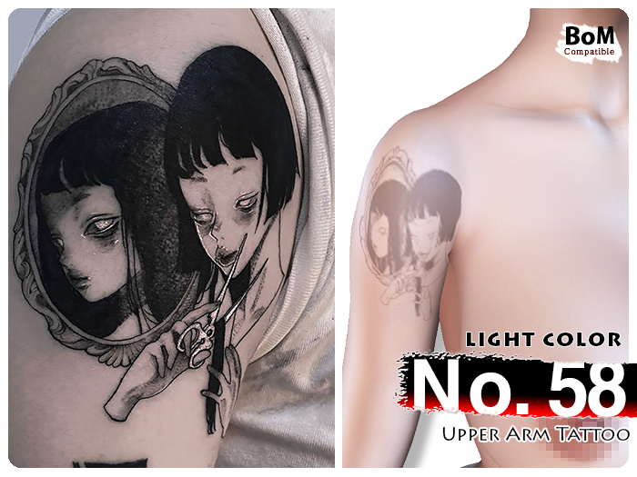 (Upper Arm Tattoo) No.58 Light Color - BoM