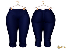 [m'o] Camela Capri Navy Blue (Add)