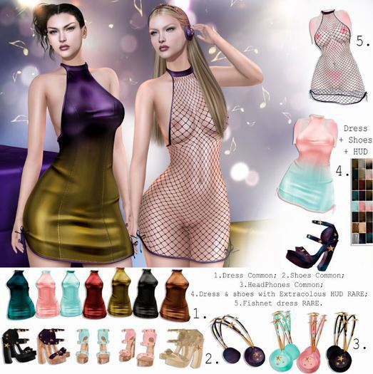 UNA RARE  5.Fishnet Dress